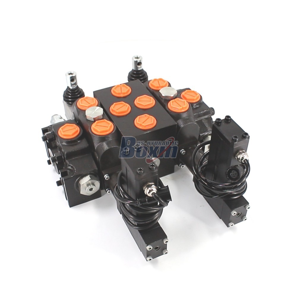 Customized OEM and ODM Services for DCV200 Electric Motor 2 Spool Sectional Valves main image